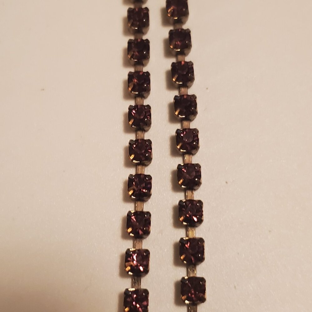 1 Big Ruby Stone Necklace, item # A 1238, wt . 42 grams. - Picture 5 of 13